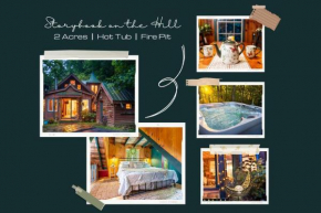 Romantic Gem, 2 Acres, Hot Tub, Free Pet, King Bed